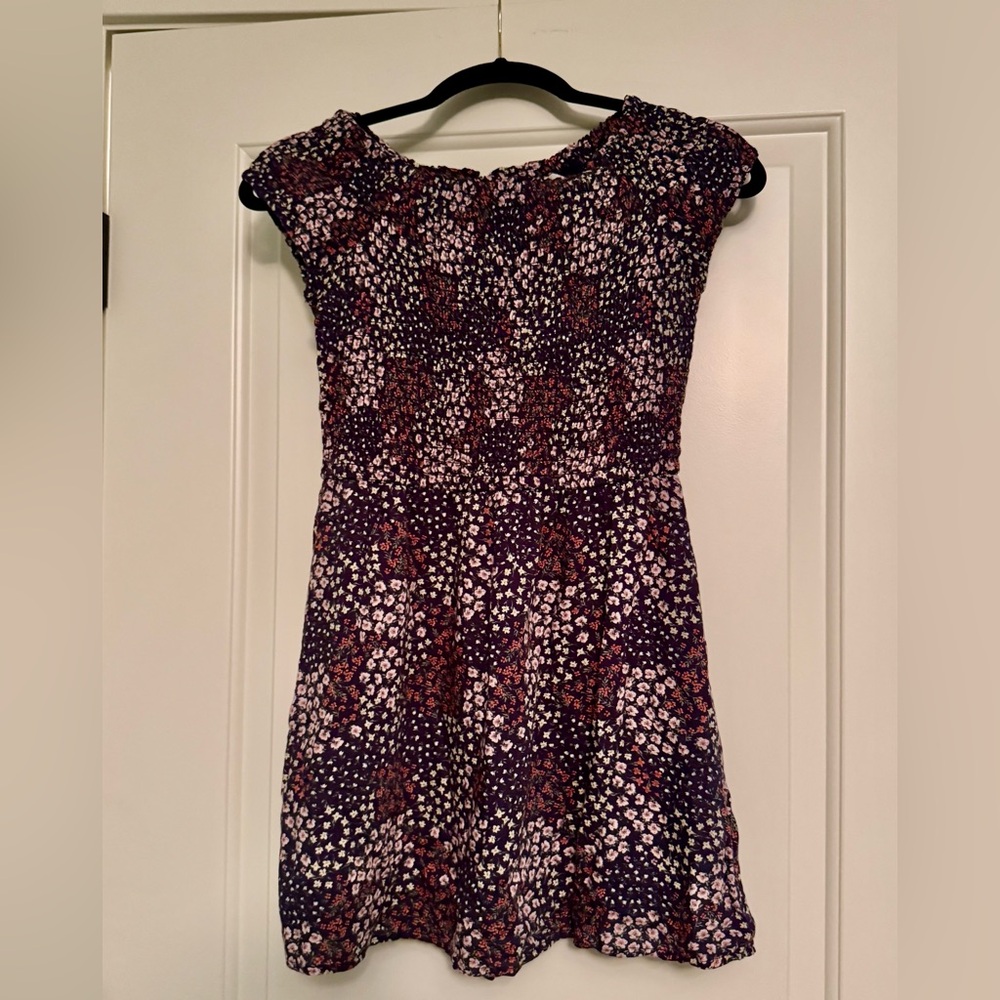 Abercrombie & Fitch Kids Navy Textured Knit dress